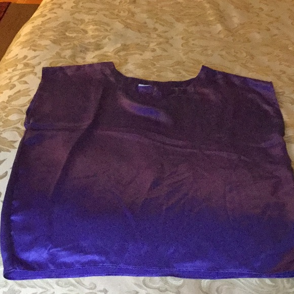 - Gitano Sz S Purple Sleeveless Blouse 100%Polyester - Picture 6 of 7